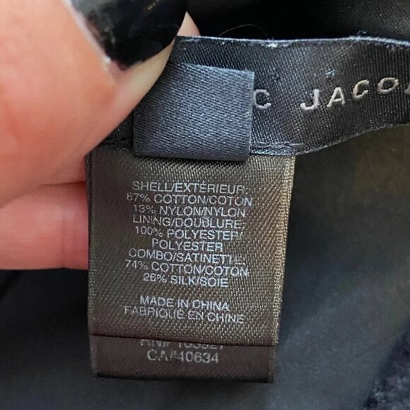 Marc by Marc Jacobs Floral Lace Crochet Bomber Jacket - Picture 4 of 6